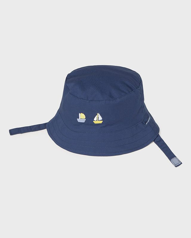 Cappello reversibile neonato Mayoral Newborn blu e azzurro Mayoral 38 (0 Mesi)