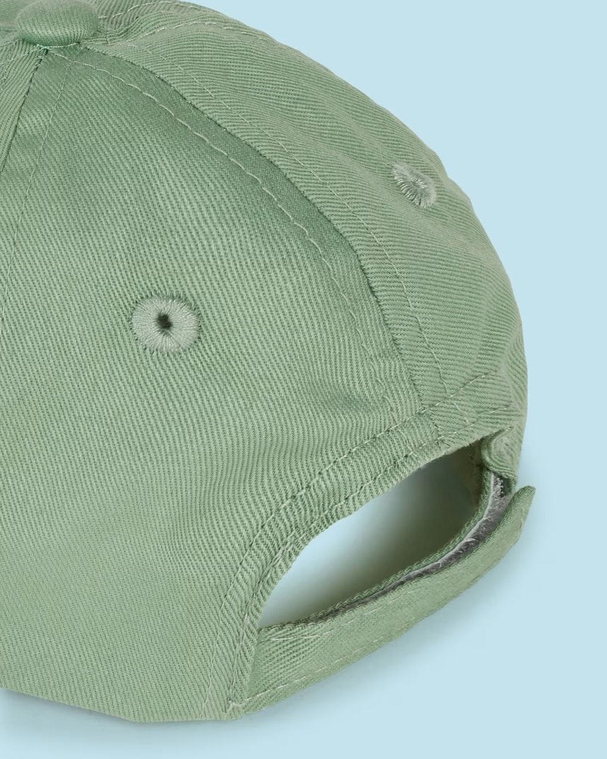 Cappello ricamato FUN cotone neonato Mayoral verde Mayoral Verde