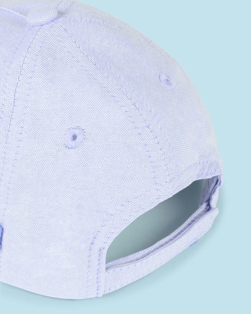Cappello ricamato FUN cotone neonato Mayoral azzurro Mayoral Azzurro