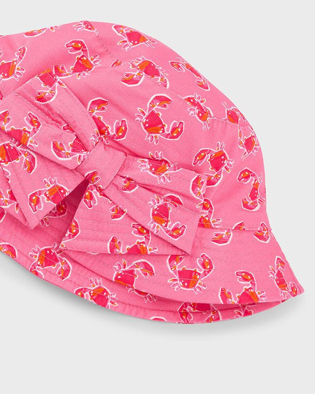 Cappello stampato bambina Mayoral granchi rosa geranio Mayoral 51 (3-4 Anni)
