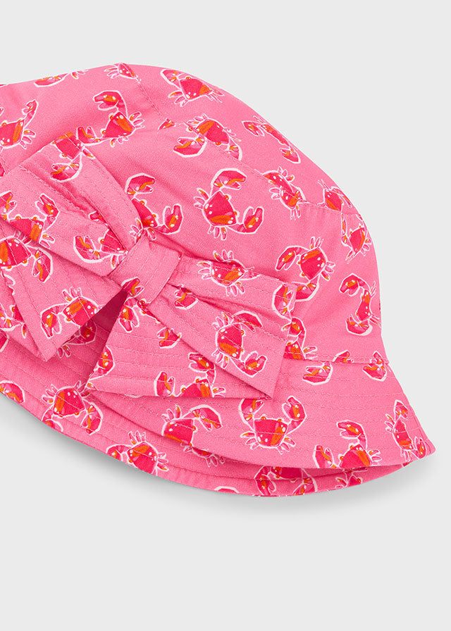 Cappello stampato bambina Mayoral granchi rosa geranio Mayoral 51 (3-4 Anni)