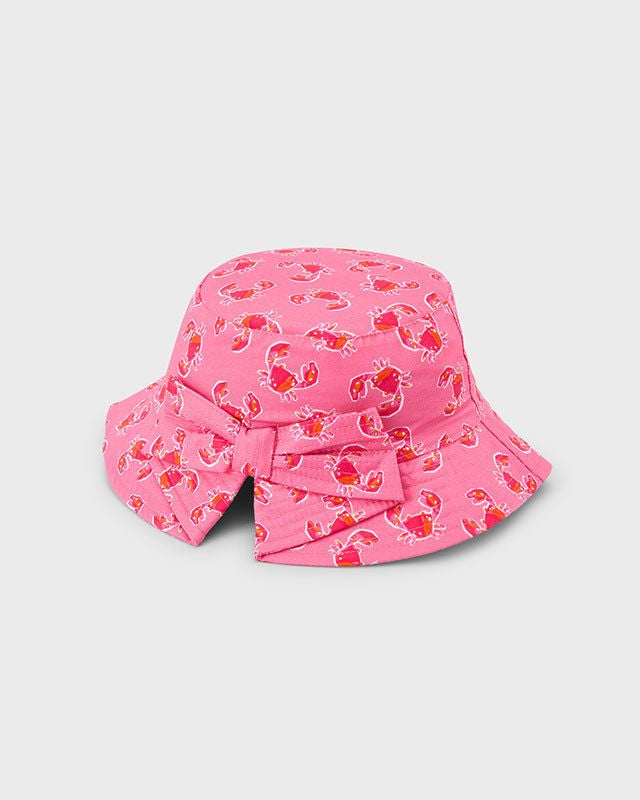 Cappello stampato bambina Mayoral granchi rosa geranio Mayoral 51 (3-4 Anni)