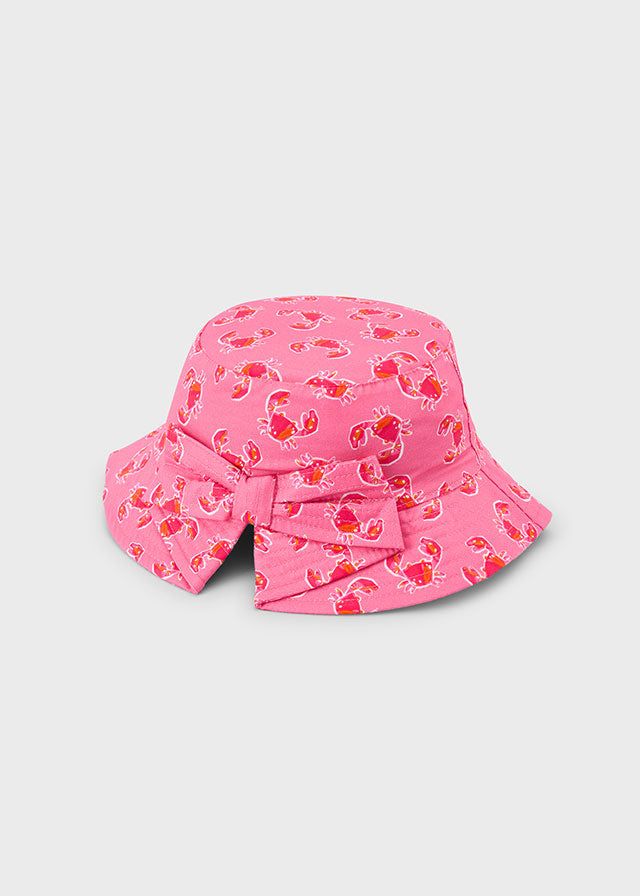 Cappello stampato bambina Mayoral granchi rosa geranio Mayoral 51 (3-4 Anni)