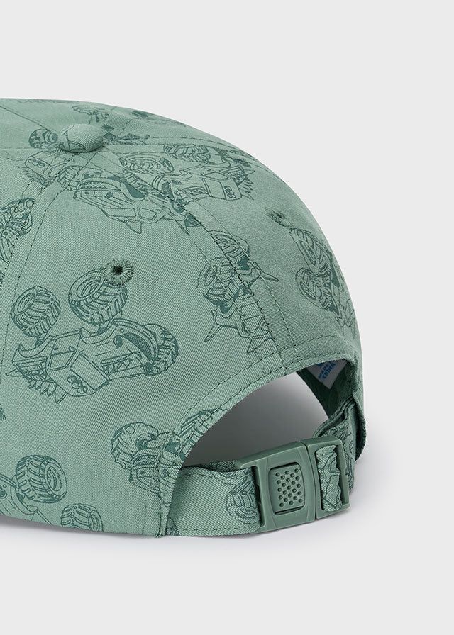 Cappello stampato bambino Mayoral Monstertrack verde Mayoral 51 (3-4 Anni)