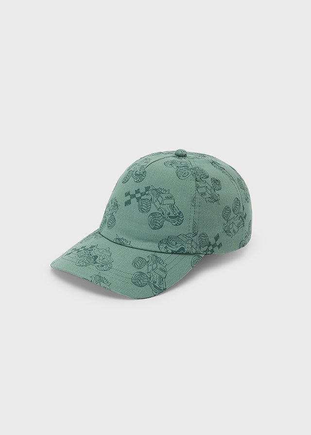 Cappello stampato bambino Mayoral Monstertrack verde Mayoral 51 (3-4 Anni)