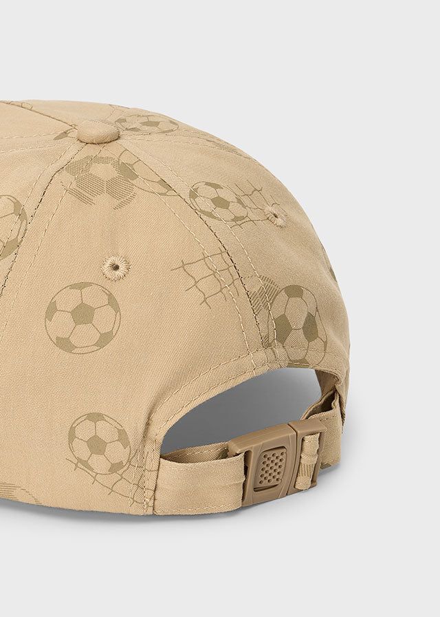 Cappello stampato bambino Mayoral palloni da calcio beige Mayoral 51 (3-4 Anni)