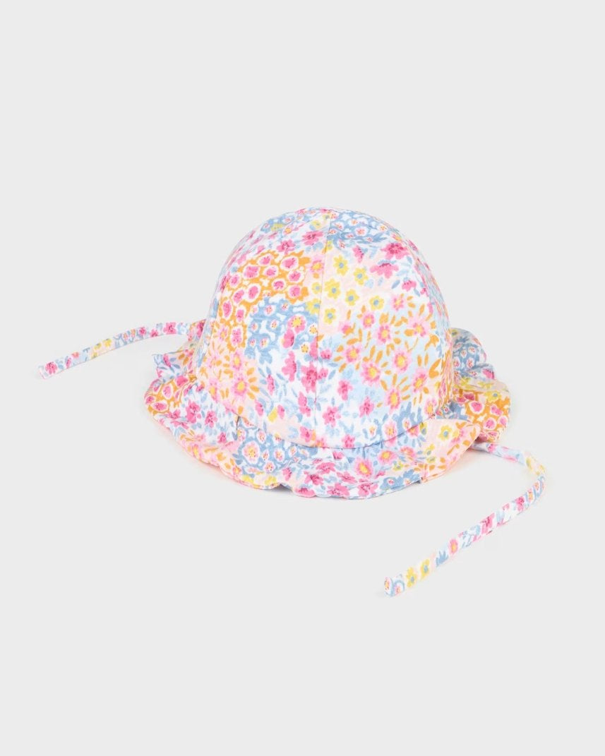 Cappello stampato cotone neonata Mayoral fantasia floreale Delia Mayoral Dalia