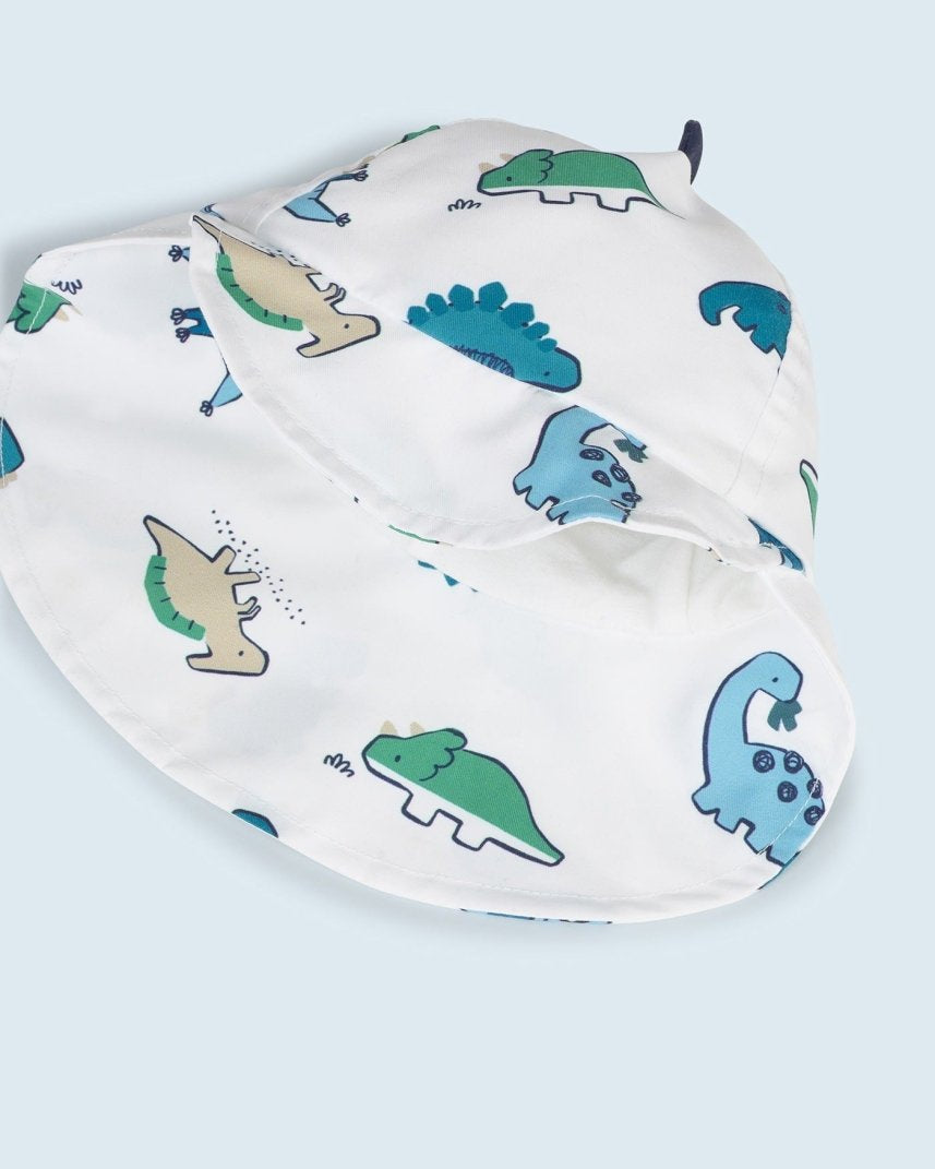 Cappello stampato Mayoral Newborncon protezione solare neonato - ErreGiModaBimbo