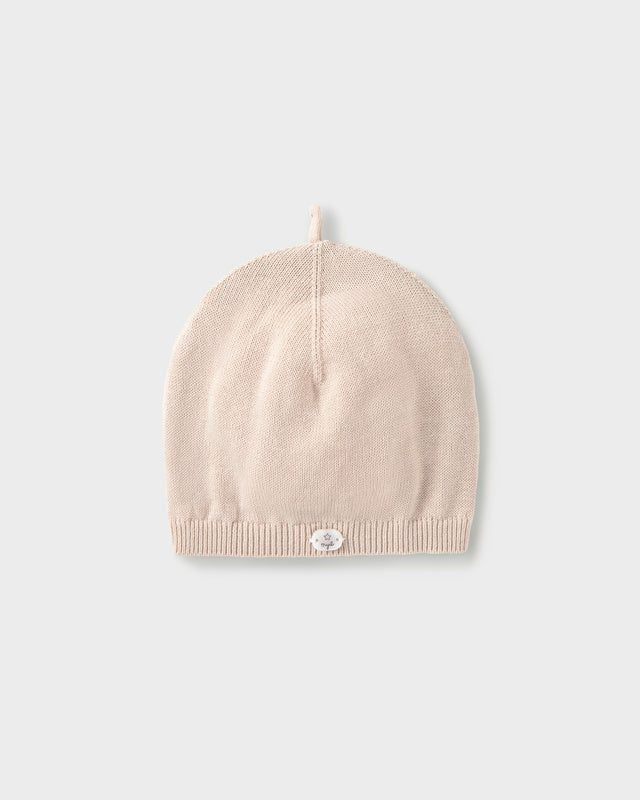Cappello tricot neonati Mayoral Newborn filo cotone beige Mayoral 38 (0 Mesi)