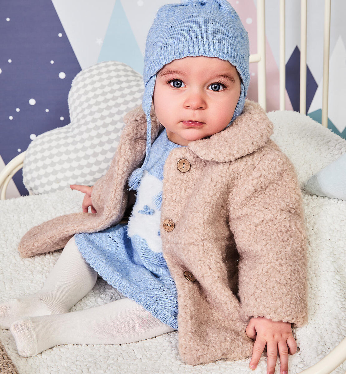 Cappotto elegante neonata iDO