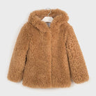 Cappotto pellicciotto ragazza Mayoral caramello - ErreGiModaBimbo