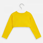 Cardigan bambina Mayoral basico colore Giallo - ErreGiModaBimbo