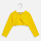 Cardigan bambina Mayoral basico colore Giallo - ErreGiModaBimbo