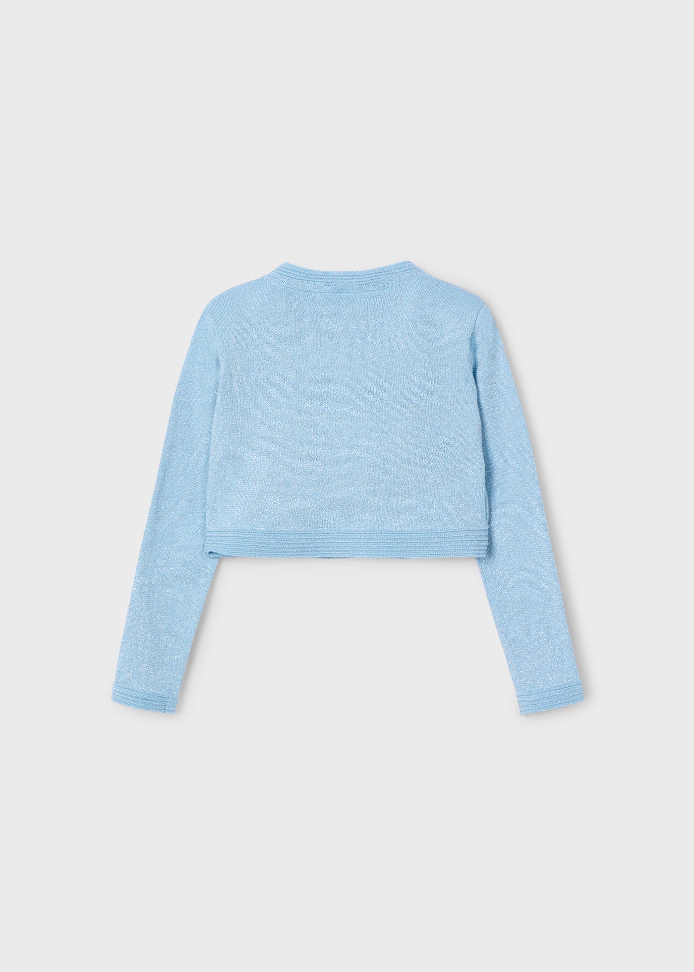 Cardigan basico in maglia bambina Mayoral azzuro cielo Mayoral Azzurro