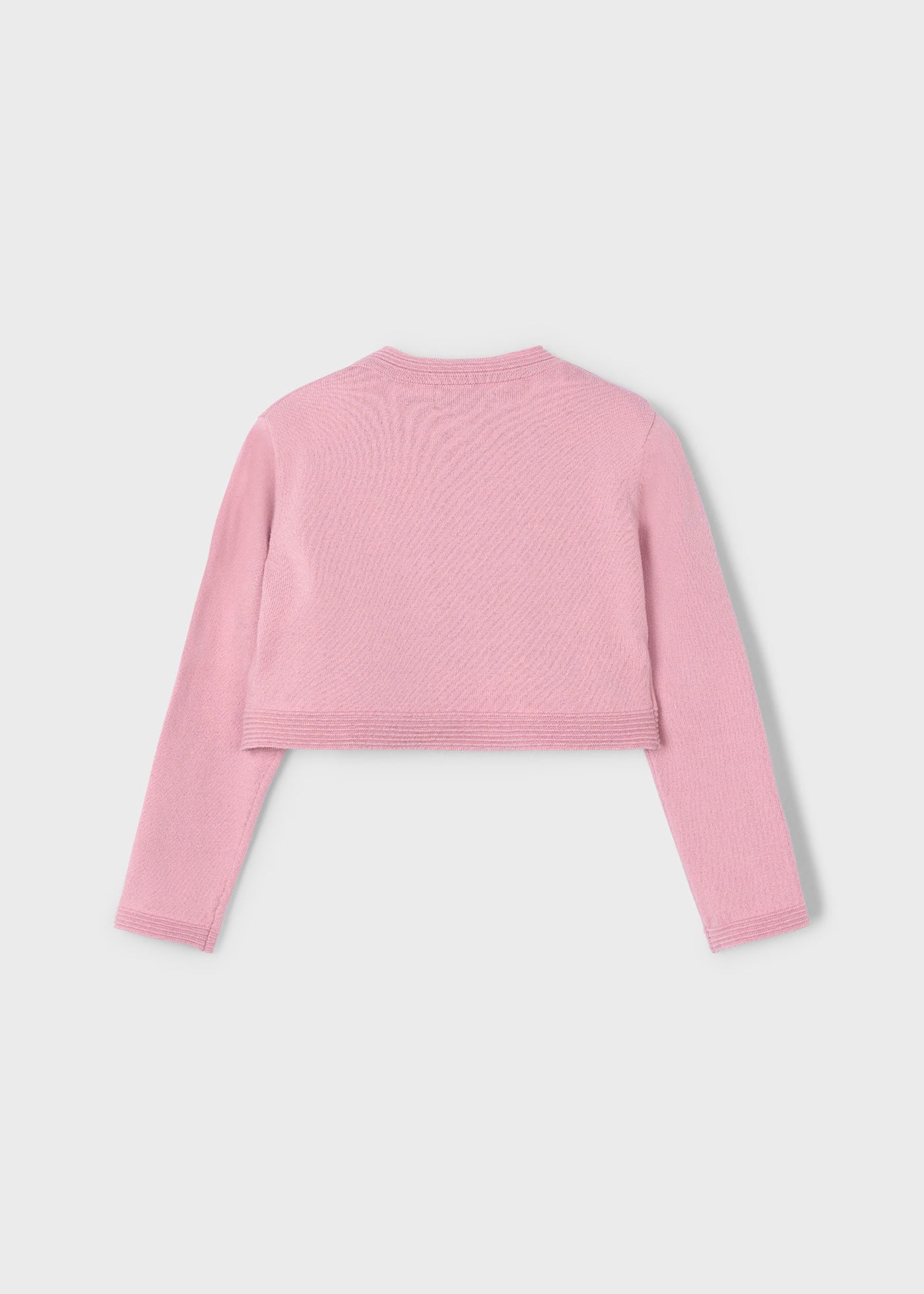 Cardigan basico in maglia bambina Mayoral rosato Mayoral Rosa