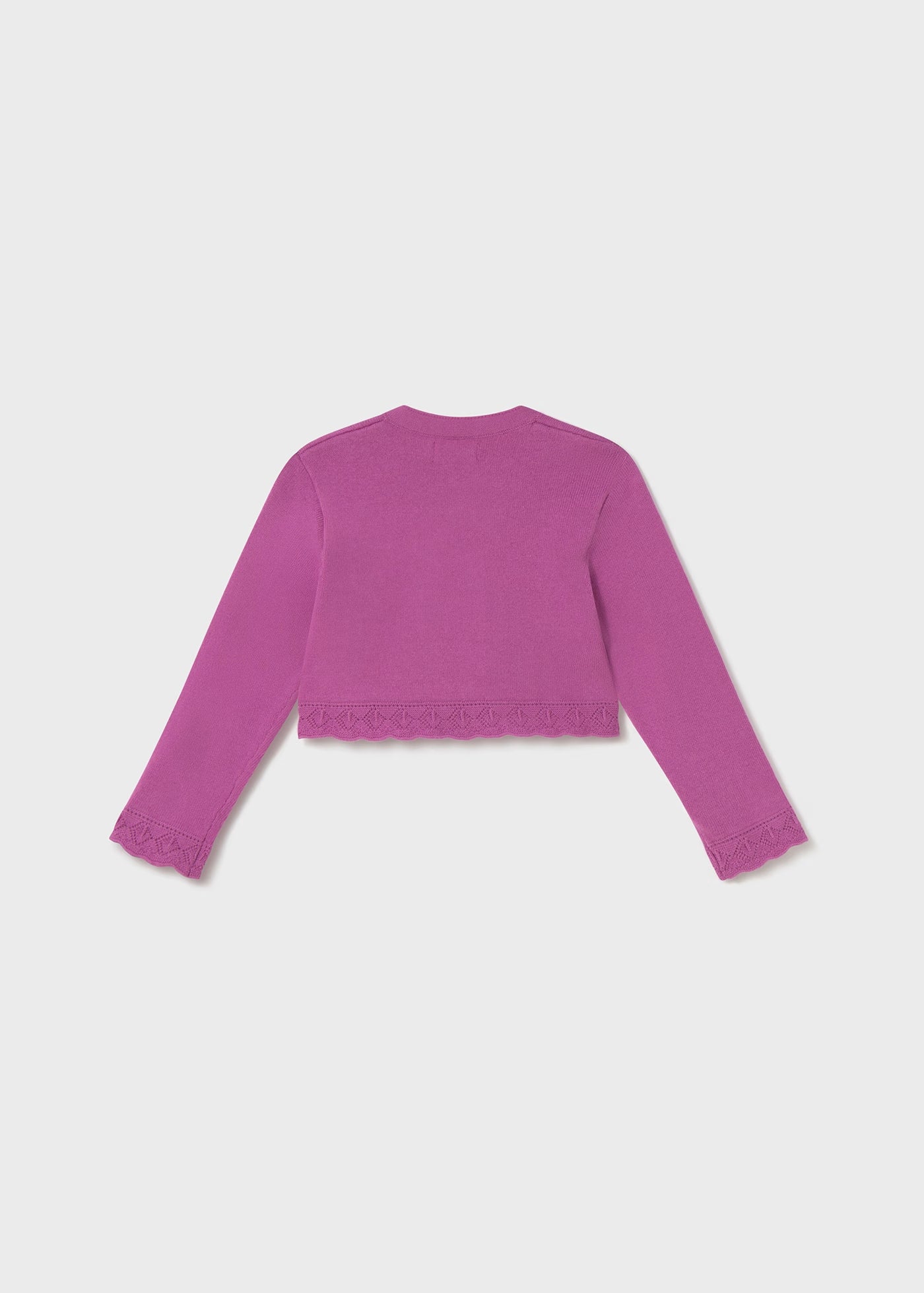 Cardigan basico tricot neonata Mayoral malva Mayoral 6 Mesi 68cm