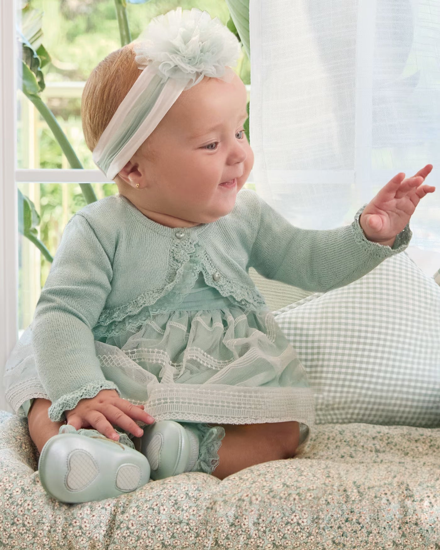 Cardigan cerimonia neonata Mayoral Newborn giada Mayoral Giada