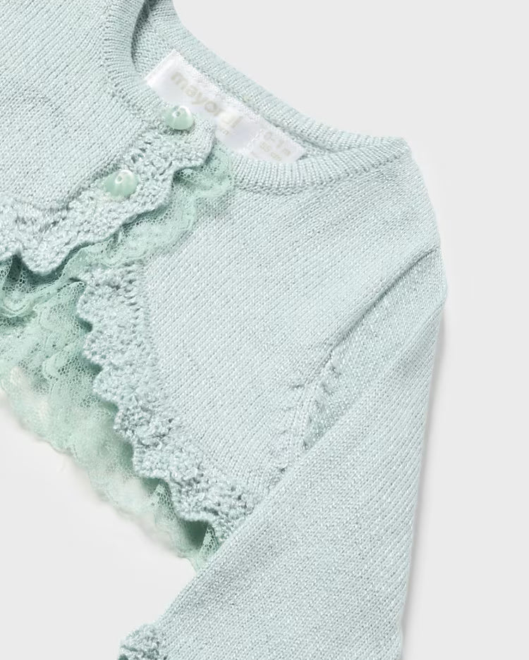 Cardigan cerimonia neonata Mayoral Newborn giada Mayoral Giada