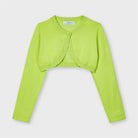 Cardigan corto bambina Mayoral verde pistacchio - ErreGiModaBimbo
