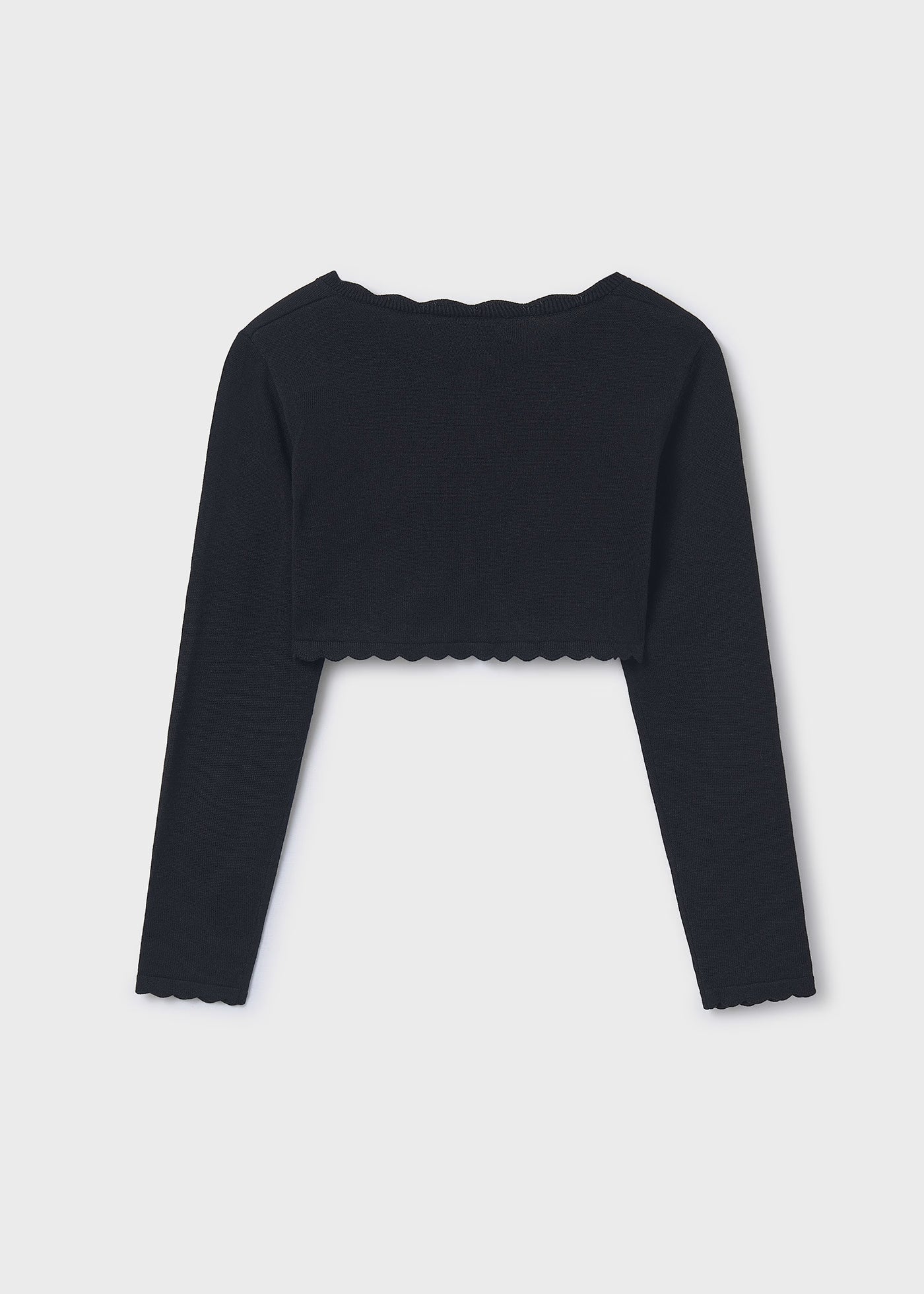 Cardigan in maglia basico ragazza Mayoral nero Mayoral 8 Anni 128cm