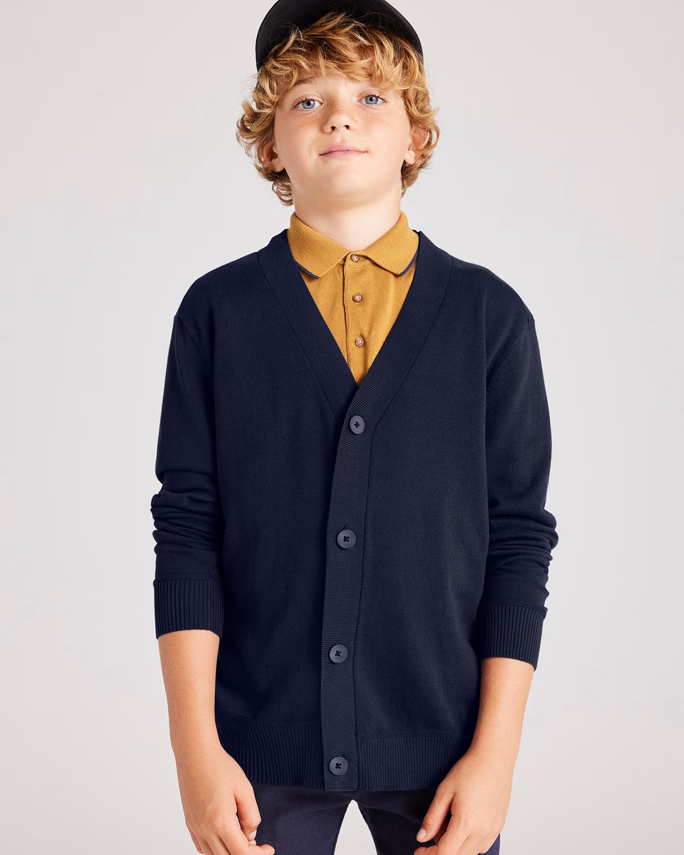 Cardigan in maglia ragazzo Mayoral nero Mayoral 8 Anni 128cm