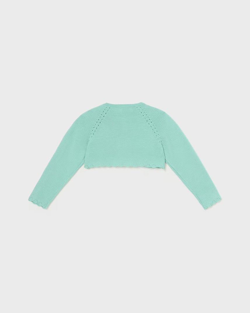 Cardigan LENZING™ ECOVERO™ viscosa neonata Mayoral acqua Mayoral Acqua