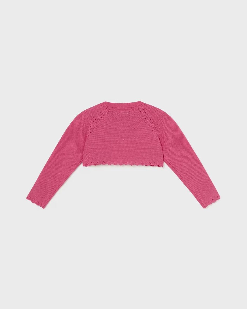 Cardigan LENZING™ ECOVERO™ viscosa neonata Mayoral magenta Mayoral Magenta