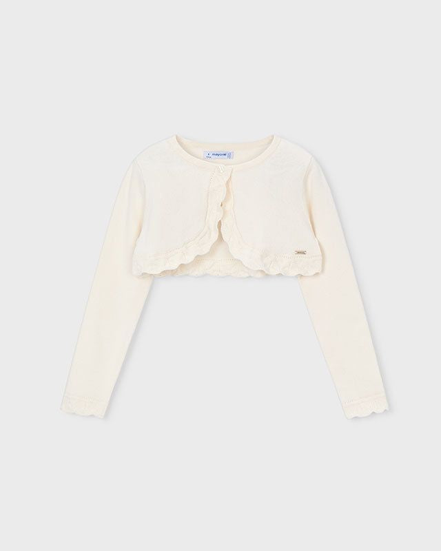 Cardigan tricot bambina Mayoral - Panna Mayoral 2 Anni 92cm