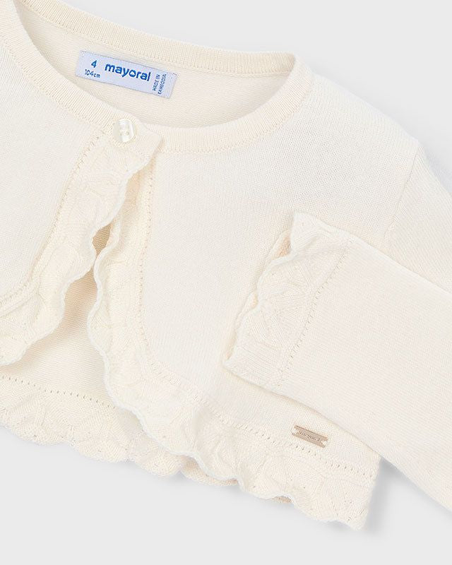 Cardigan tricot bambina Mayoral - Panna Mayoral 2 Anni 92cm