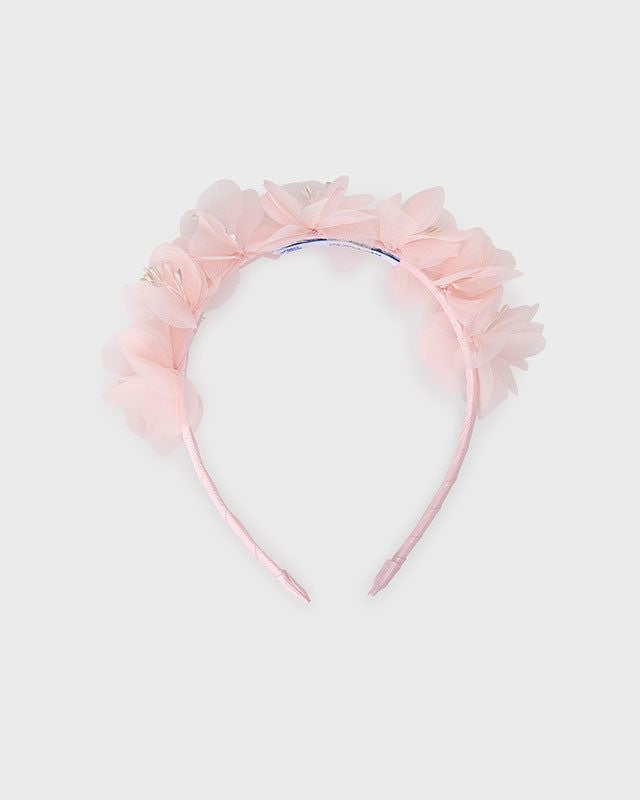 Cerchietto fiori bambina Mayoral rosa Mayoral