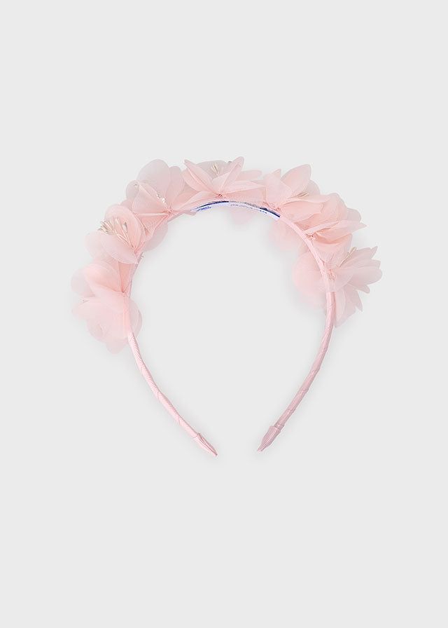Cerchietto fiori bambina Mayoral rosa Mayoral