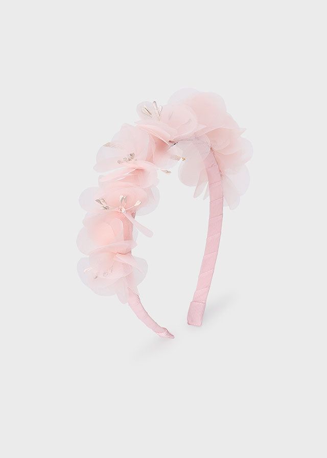 Cerchietto fiori bambina Mayoral rosa Mayoral