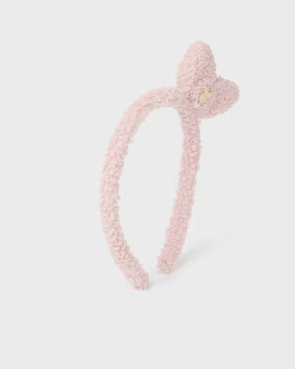 Cerchietto riccio teddy neonata Mayoral rosa - ErreGiModaBimbo