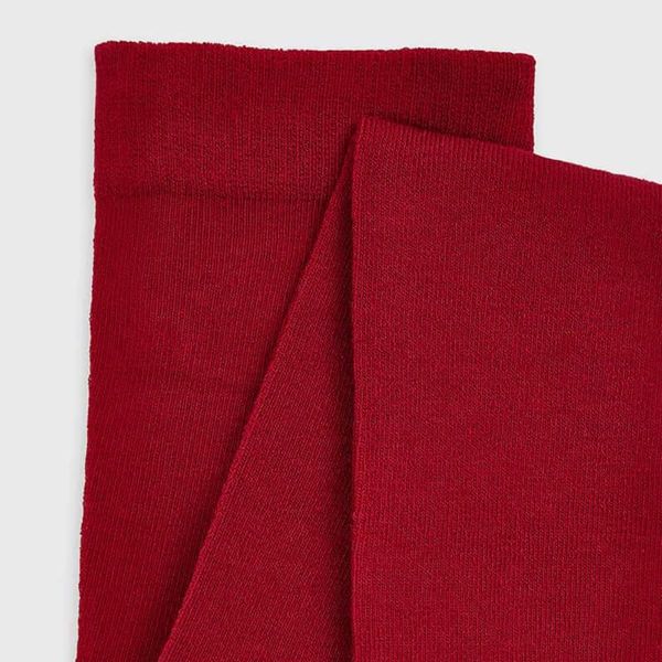 Collant bambina Mayoral tinta unita rosso - ErreGiModaBimbo