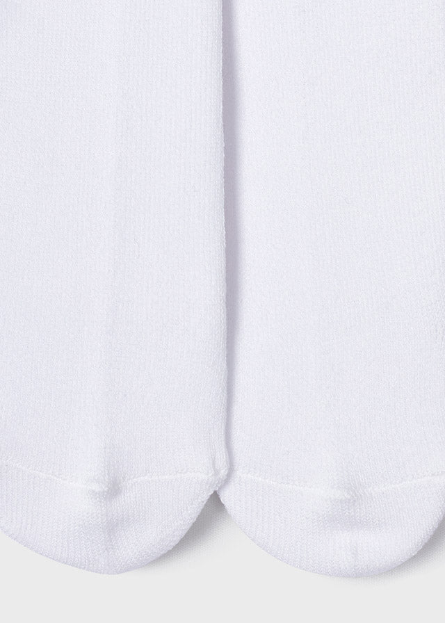 Collant calzamaglia basic neonata Mayoral Newborn bianca - ErreGiModaBimbo