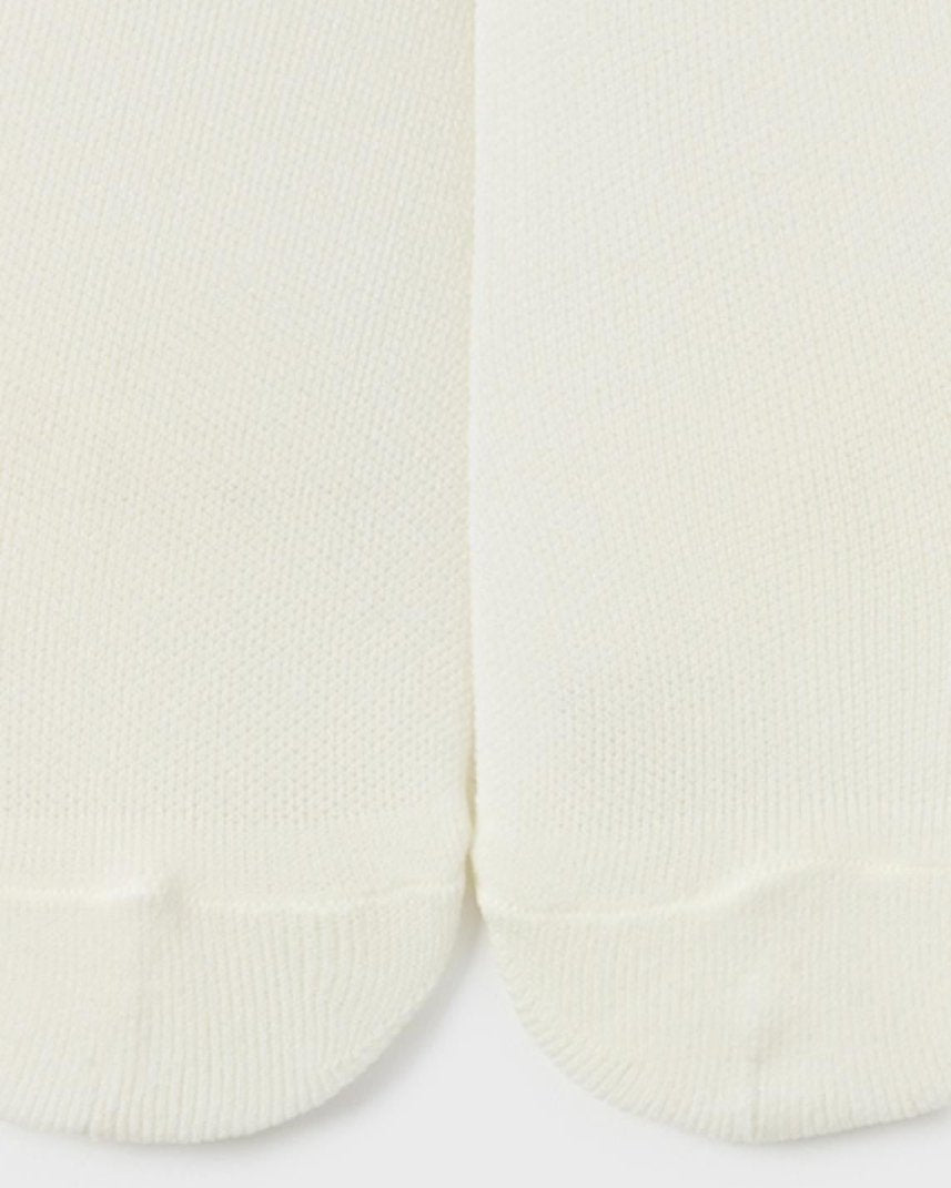 Collant velato volant pizzo neonata Mayoral Newborn panna - ErreGiModaBimbo