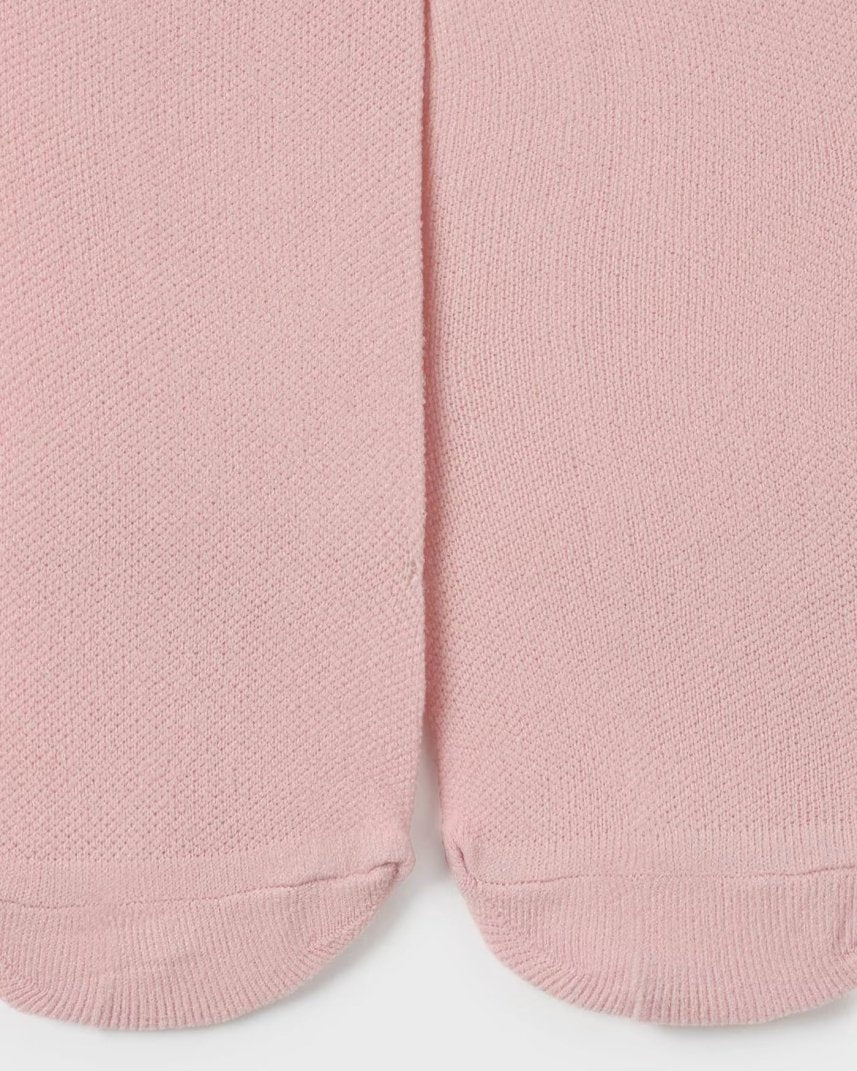 Collant velato volant pizzo neonata Mayoral Newborn rosa - ErreGiModaBimbo