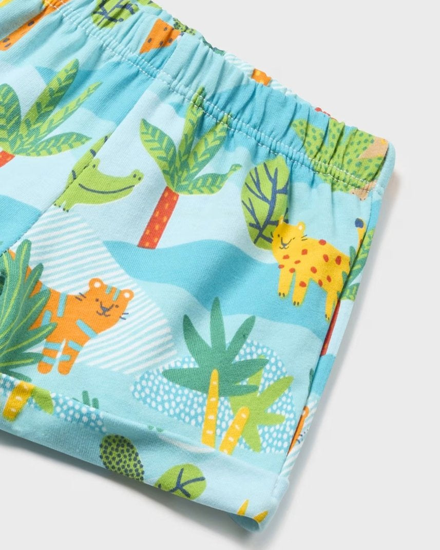 Completo 2 pezzi fresco cotone neonato Mayoral Newborn giallo Mayoral Giallo