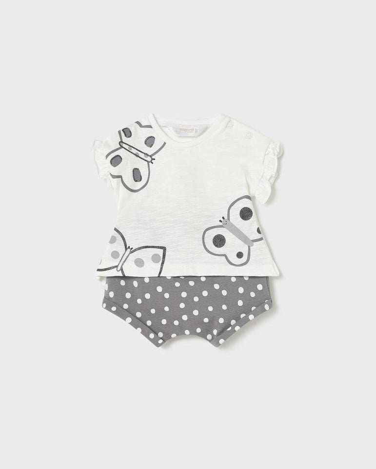 Completo 2 pezzi neonata Mayoral Newborn - ErreGiModaBimbo