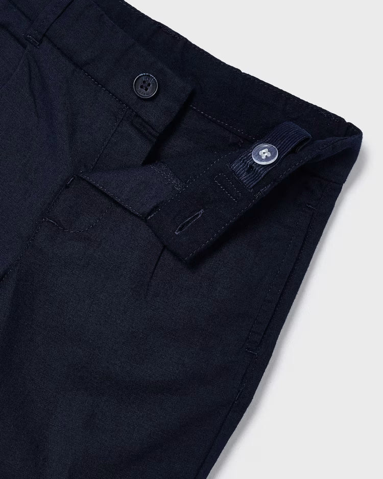 Completo elegante fresco bambino Mayoral bianco e blu navy Mayoral Blu