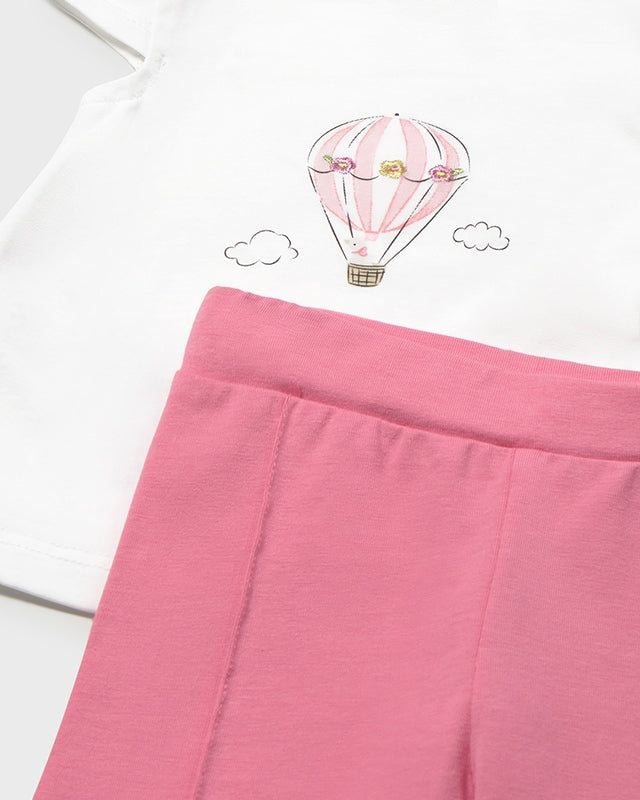 Completo neonata Mayoral 3 pezzi rosa multicolor Mayoral 0-1 Mesi 55cm