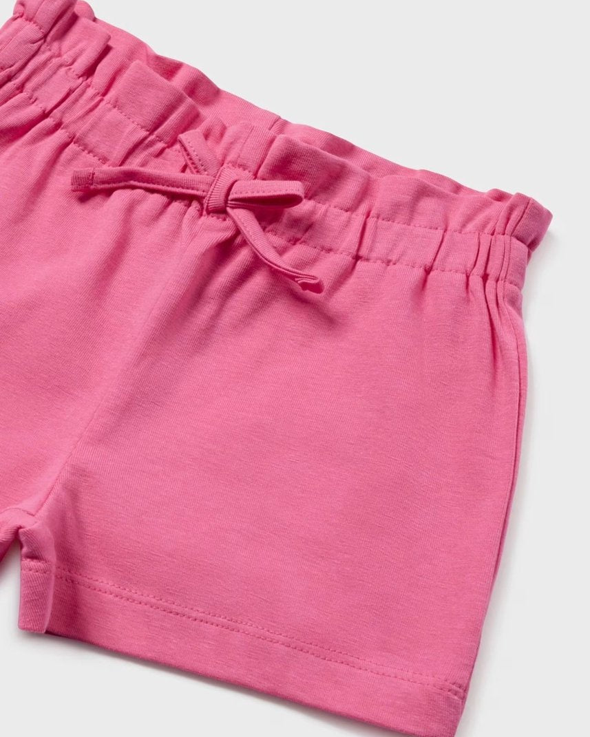 Completo 3 pezzi fresco cotone neonata Mayoral floreale Magenta Mayoral Magenta