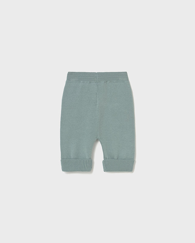 Completo 3 pezzi in filo di caldo cotone neonato Mayoral Newborn verde acqua Mayoral 0-1 Mesi 55cm