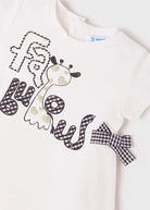 Completo 3 pezzi neonata Mayoral leggigns stampati - ErreGiModaBimbo