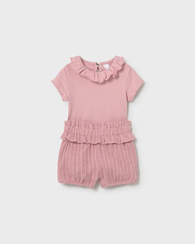 Completo neonata Mayoral con body tinta unita Mayoral 0-1 Mesi 55cm