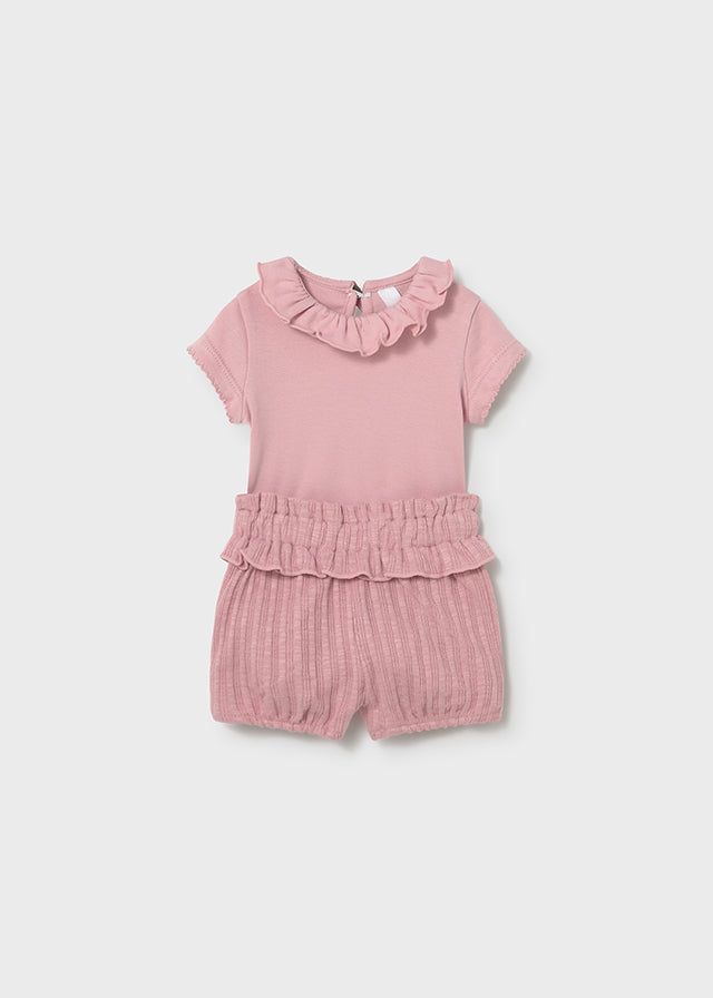 Completo neonata Mayoral con body tinta unita Mayoral 0-1 Mesi 55cm