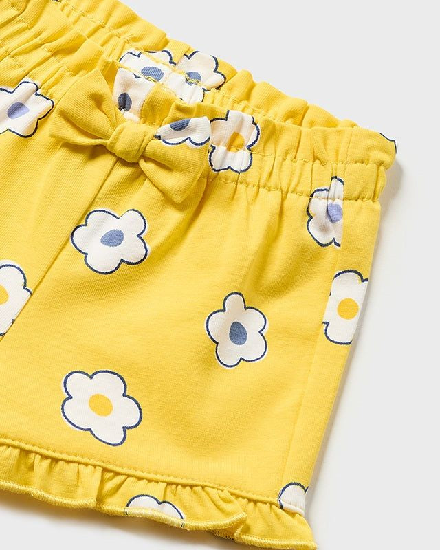 Completo estivo neonata Mayoral Newborn Fiori giallo Mayoral 0-1 Mesi 55cm
