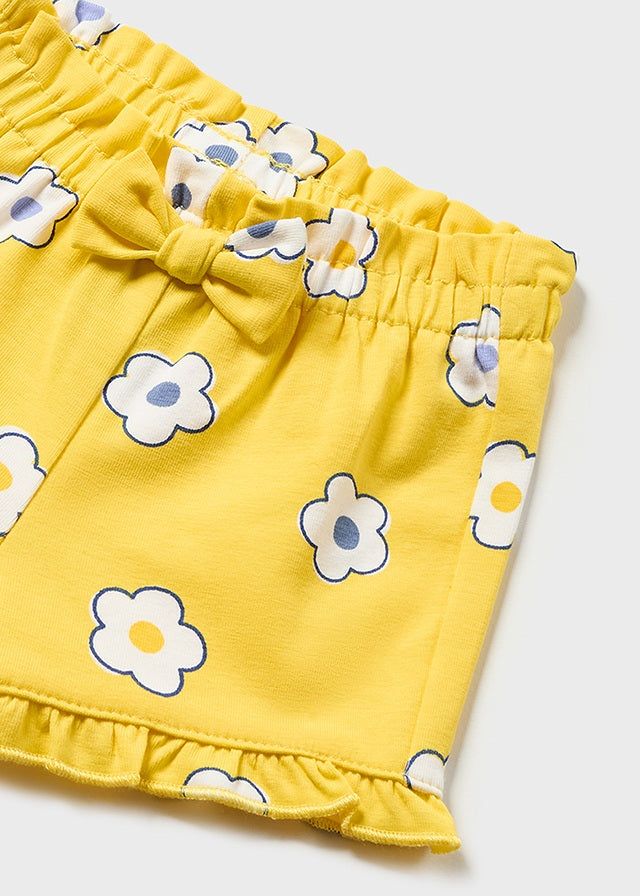 Completo estivo neonata Mayoral Newborn Fiori giallo Mayoral 0-1 Mesi 55cm