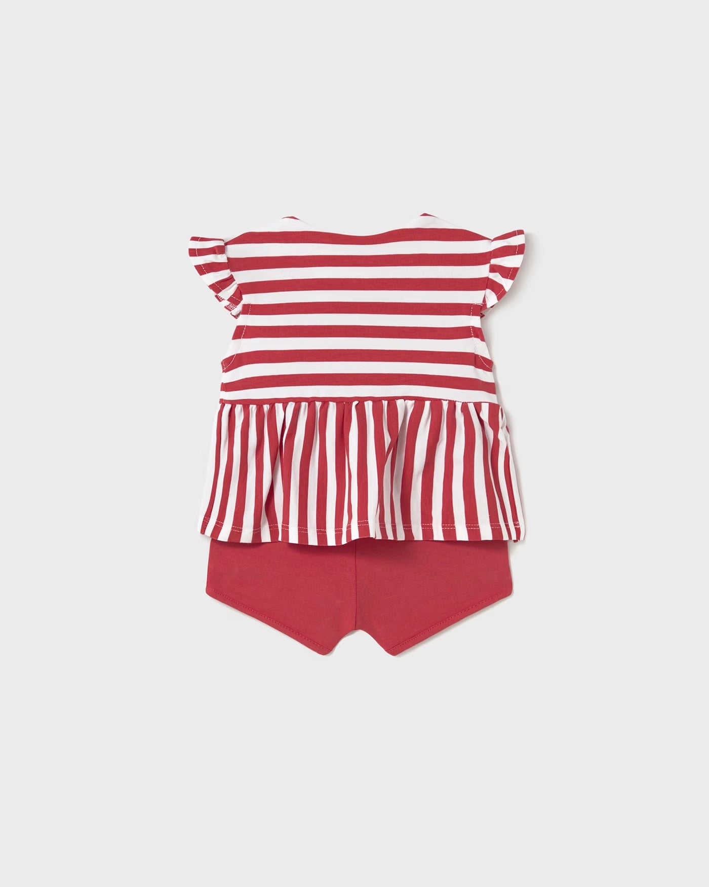 Completo estivo neonata Mayoral Newborn Uccelino pompelmo Mayoral Arancione