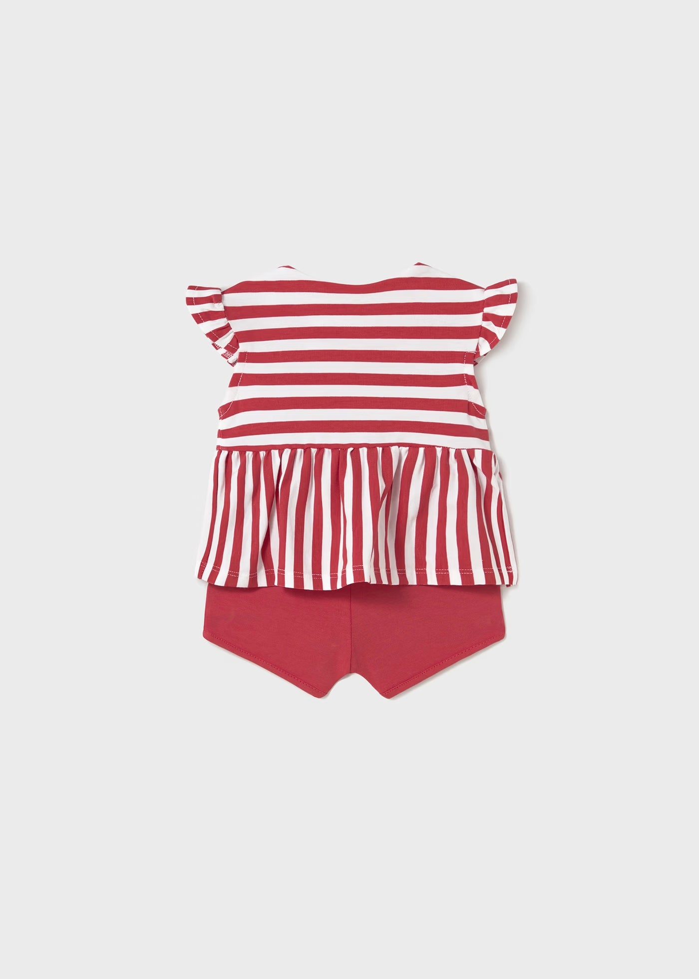 Completo estivo neonata Mayoral Newborn Uccelino pompelmo Mayoral Arancione